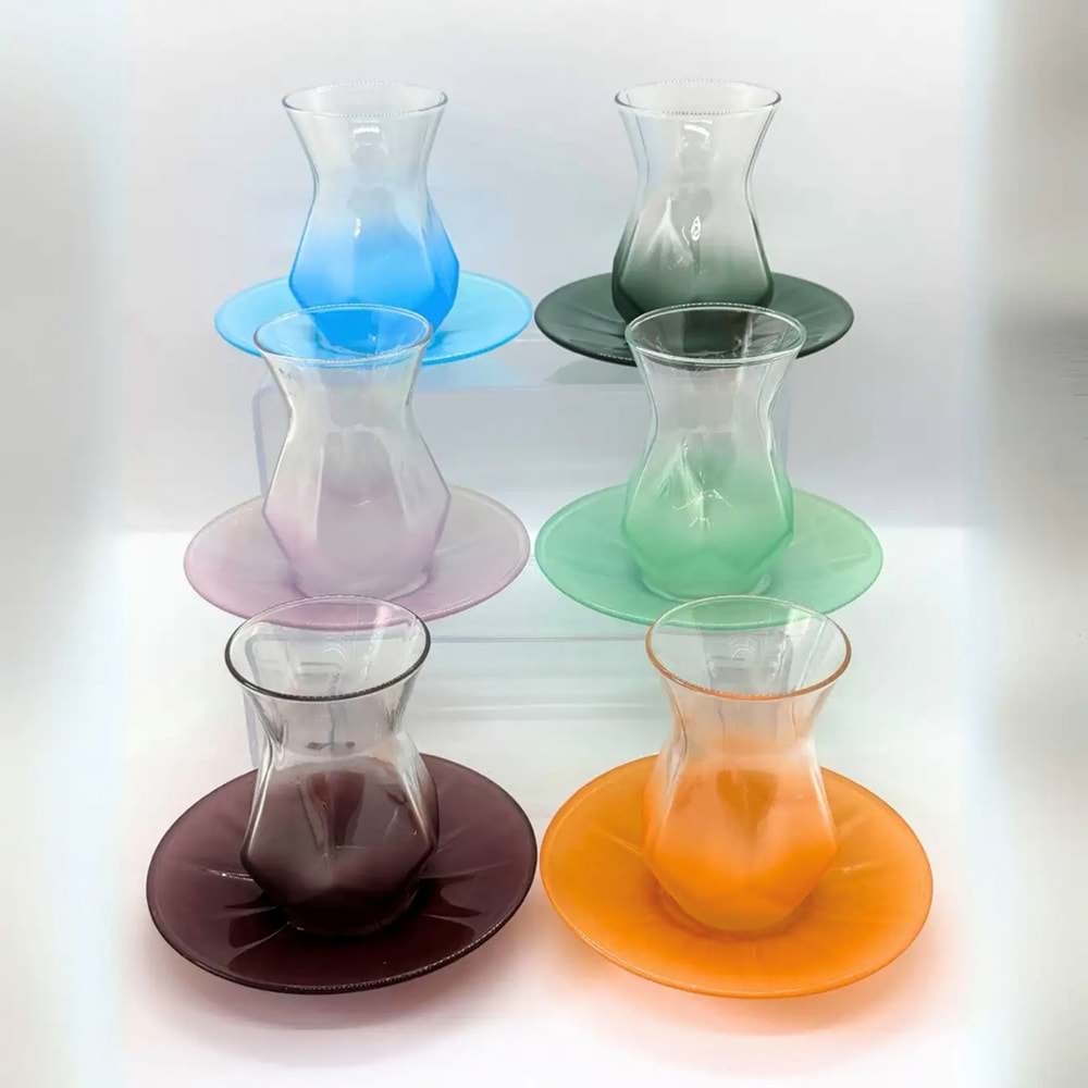 Lav Alyas1 Renkli Çay Seti (6 Paket)