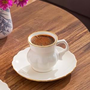 Perotti 4311 Yaldızlı Fincan Takımı 11914 (18 Paket)